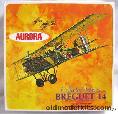 Aurora 1/48 Breguet 14, 1141-260 plastic model kit